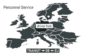 Truck Driver Jobs EU Recruiting Header for European truck driver recruitment, logistics staffing and international transport jobs.